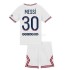 Nogometni Dres Paris Saint-Germain Lionel Messi 30 Dječji Četvrti 2021-2022 Kratkih Rukava