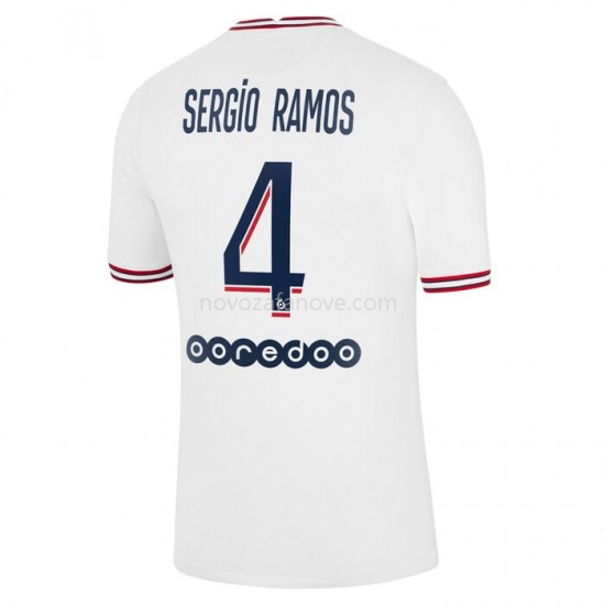 Nogometni Dres Paris Saint-Germain Sergio Ramos 4 Četvrti 2021-2022 Kratkih Rukava