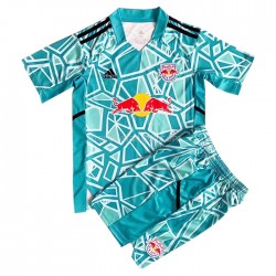 Nogometni Dres RB Leipzig Golmanski Dječji Domaći 2022-2023 Kratkih Rukava