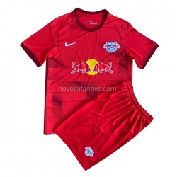 Nogometni Dres RB Leipzig Dječji Gostujući 2022-2023 Kratkih Rukava