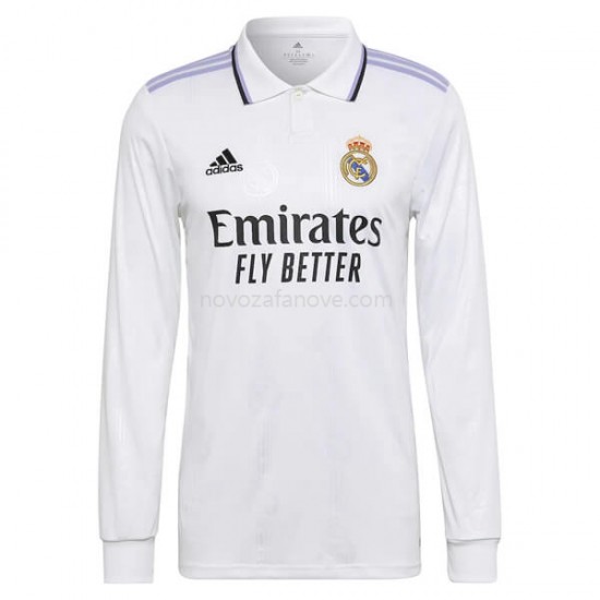 Nogometni Dres Real Madrid Domaći 2022-2023 Dugi Rukav
