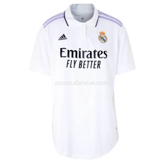 Nogometni Dres Real Madrid Ženska Domaći 2022-2023 Kratkih Rukava