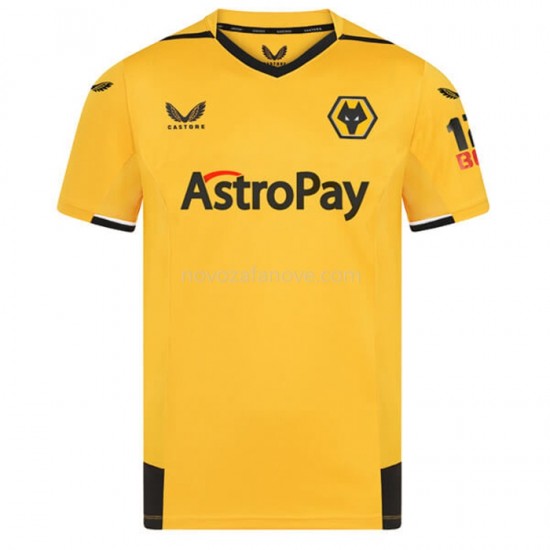 Nogometni Dres Wolverhampton Wanderers Domaći 2022-2023 Kratkih Rukava
