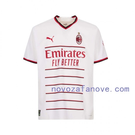 Nogometni Dres AC Milan Muški Gostujući 2022-2023 Kratkih Rukava