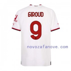 Nogometni Dres AC Milan Olivier Giroud 9 Muški Gostujući 2022-2023 Kratkih Rukava