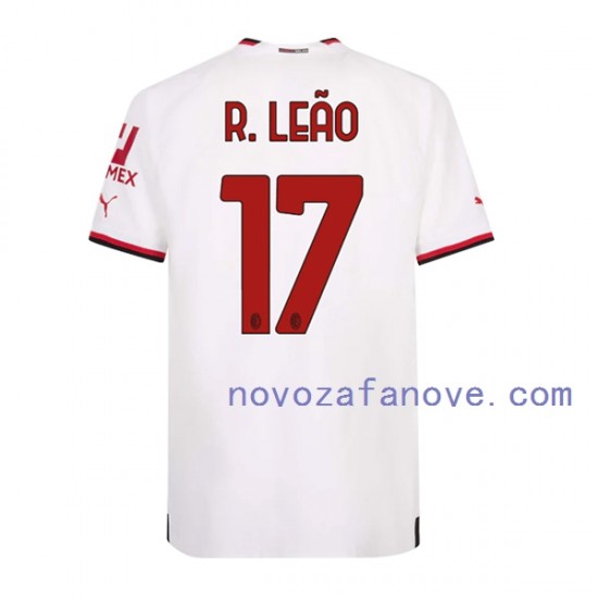Nogometni Dres AC Milan Rafael Leao 17 Muški Gostujući 2022-2023 Kratkih Rukava