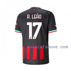 Nogometni Dres AC Milan Rafael Leao 17 Muški Domaći 2022-2023 Kratkih Rukava
