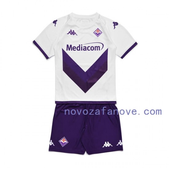 Nogometni Dres ACF Fiorentina Dječji Gostujući 2022-2023 Kratkih Rukava