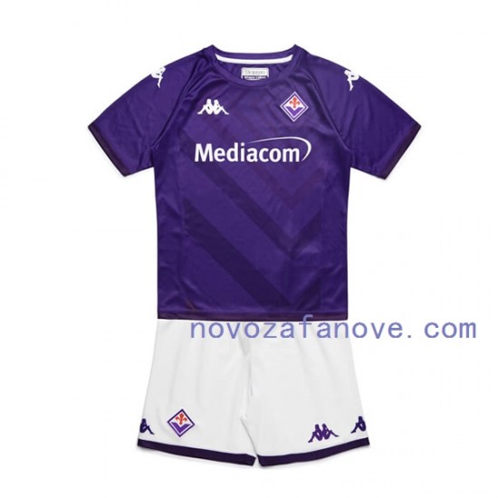 Nogometni Dres ACF Fiorentina Dječji Domaći 2022-2023 Kratkih Rukava