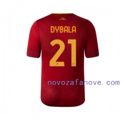 Nogometni Dres Roma Dybala 21 Muški Domaći 2022-2023 Kratkih Rukava