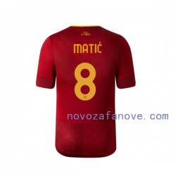 Nogometni Dres Roma Matic 8 Muški Domaći 2022-2023 Kratkih Rukava