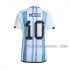 Nogometni Dres Argentina Lionel Messi 10 Muški Domaći Svjetsko prvenstvo 2022 Kratkih Rukava