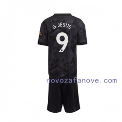 Nogometni Dres Arsenal Gabriel Jesus 9 Dječji Gostujući 2022-2023 Kratkih Rukava