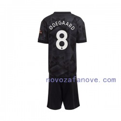 Nogometni Dres Arsenal Odegaard 8 Dječji Gostujući 2022-2023 Kratkih Rukava