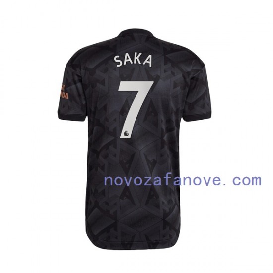 Nogometni Dres Arsenal Saka 7 Muški Gostujući 2022-2023 Kratkih Rukava