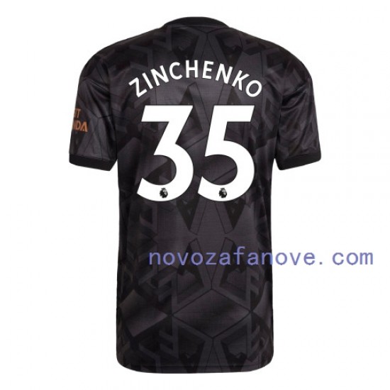 Nogometni Dres Arsenal Zinchenko 35 Muški Gostujući 2022-2023 Kratkih Rukava