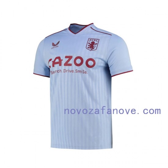 Nogometni Dres Aston Villa Muški Gostujući 2022-2023 Kratkih Rukava