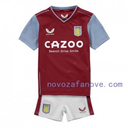Nogometni Dres Aston Villa Dječji Domaći 2022-2023 Kratkih Rukava