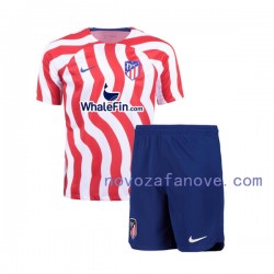 Nogometni Dres Atlético Madrid Dječji Domaći 2022-2023 Kratkih Rukava