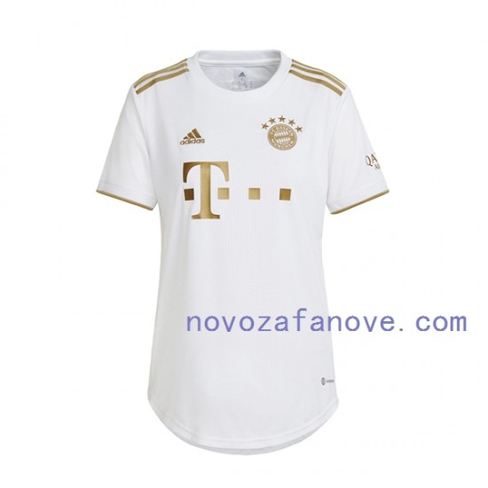 Nogometni Dres FC Bayern München Ženska Gostujući 2022-2023 Kratkih Rukava