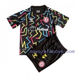 Nogometni Dres Bristol City Golmanski Dječji Domaći 2022-2023 Kratkih Rukava