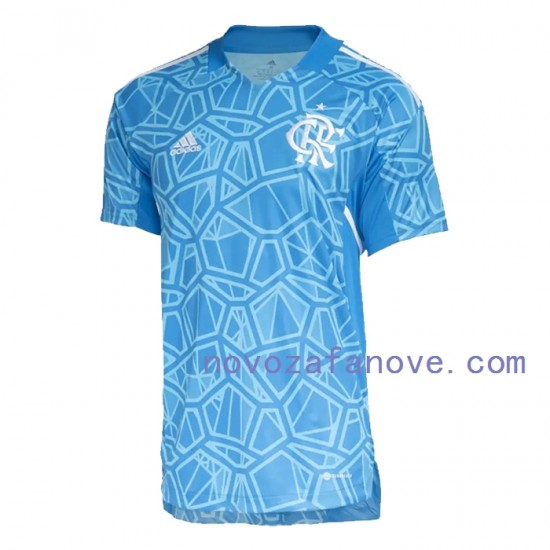 Nogometni Dres CR Flamengo Golmanski Muški Domaći 2022-2023 Kratkih Rukava