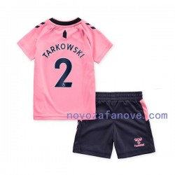 Nogometni Dres Everton James Tarkowski 2 Dječji Gostujući 2022-2023 Kratkih Rukava