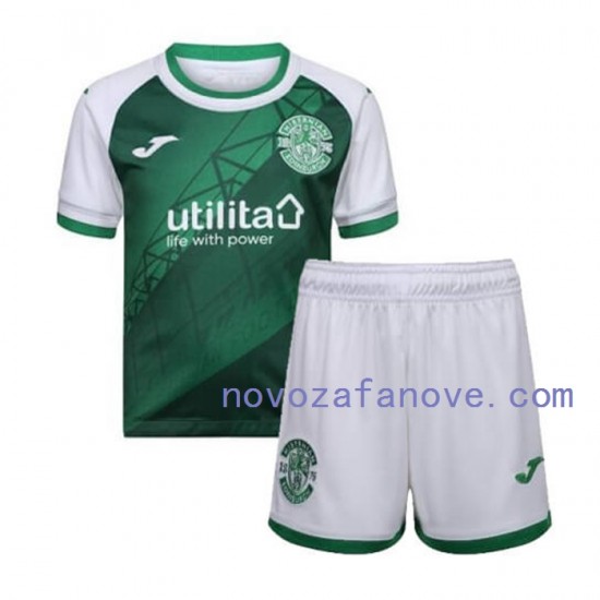 Nogometni Dres Hibernian Dječji Domaći 2022-2023 Kratkih Rukava