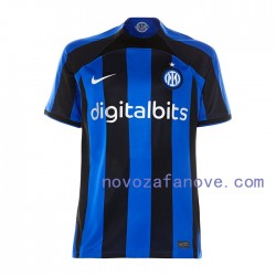 Nogometni Dres Inter Milan Muški Domaći 2022-2023 Kratkih Rukava