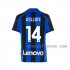 Nogometni Dres Inter Milan Kristjan Asllani 14 Muški Domaći 2022-2023 Kratkih Rukava