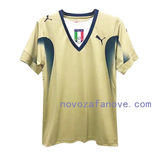 Nogometni Dres Italija Golmanski Retro Muški Domaći 2006 Kratkih Rukava