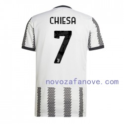 Nogometni Dres Juventus Chiesa 7 Muški Domaći 2022-2023 Kratkih Rukava