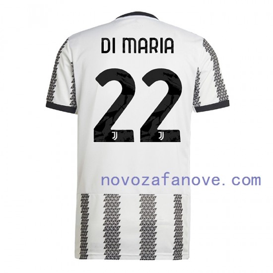 Nogometni Dres Juventus Di Maria 22 Muški Domaći 2022-2023 Kratkih Rukava