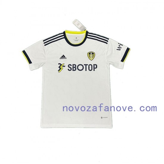 Nogometni Dres Leeds United Muški Domaći 2022-2023 Kratkih Rukava