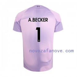 Nogometni Dres Liverpool Alisson Becker 1 Golmanski Muški Domaći 2022-2023 Kratkih Rukava