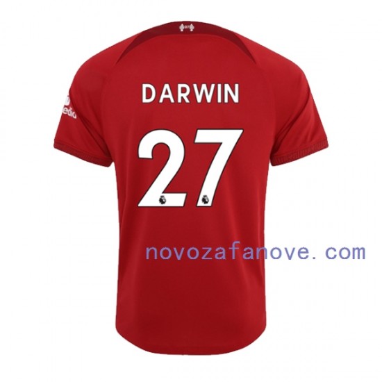 Nogometni Dres Liverpool Darwin Nunez 27 Muški Domaći 2022-2023 Kratkih Rukava