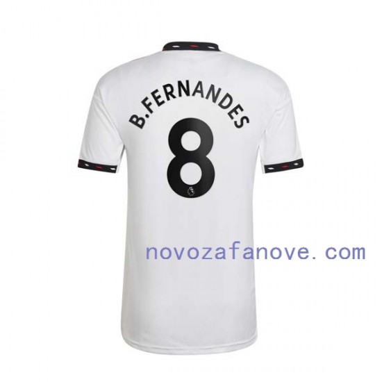 Nogometni Dres Manchester United Bruno Fernandes 8 Muški Gostujući 2022-2023 Kratkih Rukava