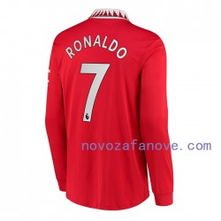 Nogometni Dres Manchester United Cristiano Ronaldo 7 Muški Domaći 2022-2023 Dugim Rukavima