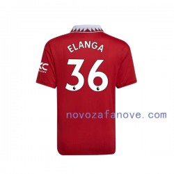 Nogometni Dres Manchester United Elanga 36 Muški Domaći 2022-2023 Kratkih Rukava