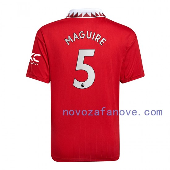 Nogometni Dres Manchester United Harry Maguire 5 Muški Domaći 2022-2023 Kratkih Rukava