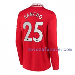 Nogometni Dres Manchester United Jadon Sancho 25 Muški Domaći 2022-2023 Dugim Rukavima