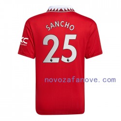 Nogometni Dres Manchester United Jadon Sancho 25 Muški Domaći 2022-2023 Kratkih Rukava