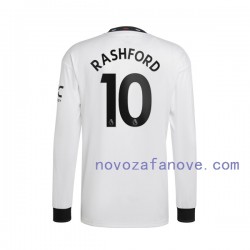 Nogometni Dres Manchester United Rashford 10 Muški Gostujući 2022-2023 Dugim Rukavima