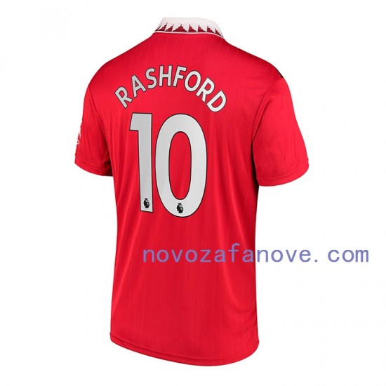 Nogometni Dres Manchester United Rashford 10 Muški Domaći 2022-2023 Kratkih Rukava