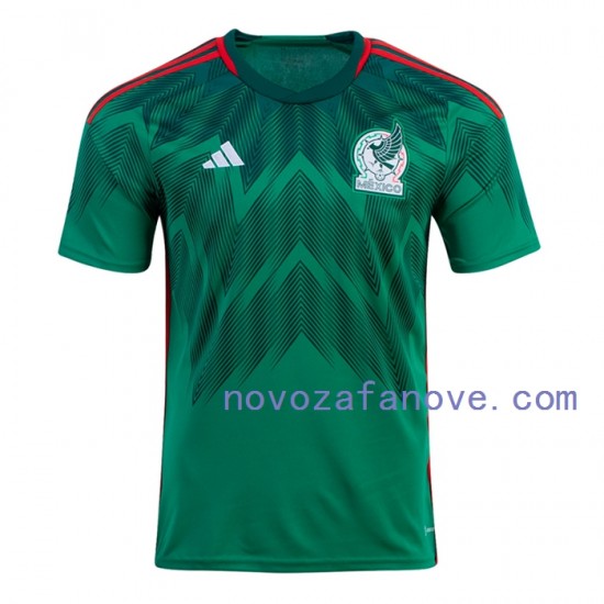 Nogometni Dres Meksiko Muški Domaći Svjetsko prvenstvo 2022 Kratkih Rukava