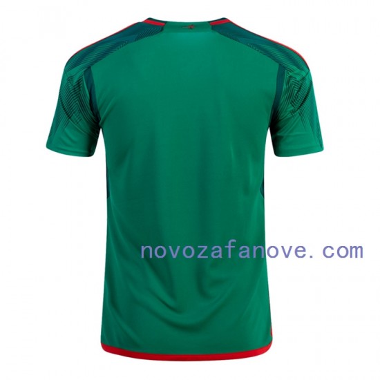 Nogometni Dres Meksiko Muški Domaći Svjetsko prvenstvo 2022 Kratkih Rukava