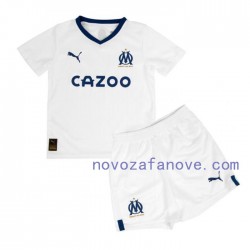 Nogometni Dres Olympique de Marseille Dječji Domaći 2022-2023 Kratkih Rukava