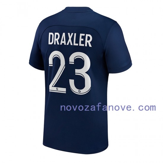 Nogometni Dres Paris Saint-Germain Draxler 23 Muški Domaći 2022-2023 Kratkih Rukava