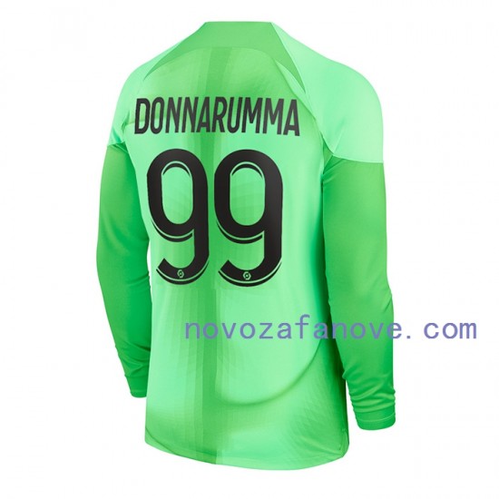 Nogometni Dres Paris Saint-Germain Gianluigi Donnarumma 99 Golmanski Muški Domaći 2022-2023 Dugim Rukavima
