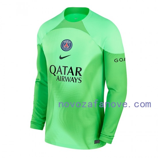 Nogometni Dres Paris Saint-Germain Golmanski Muški Domaći 2022-2023 Dugim Rukavima